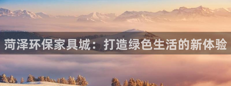 tp钱包APP官方免费下载：菏泽环保家具城：打造绿色生活的新