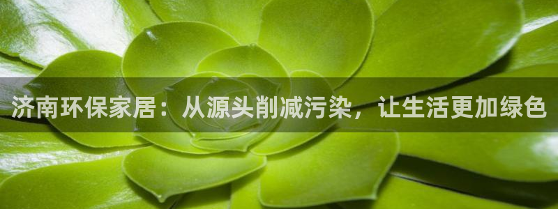 tp钱包ios版：济南环保家居：从源头削减污染，让生活更加绿